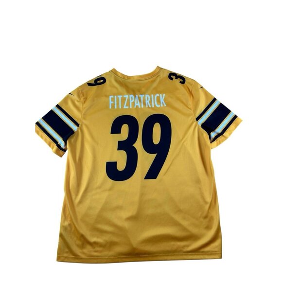 Pittsburgh Steelers NFL Jersey XXL Nike Dri-FIT On-Field Apparel #39 Fitzpatrick - Picture 6 of 13
